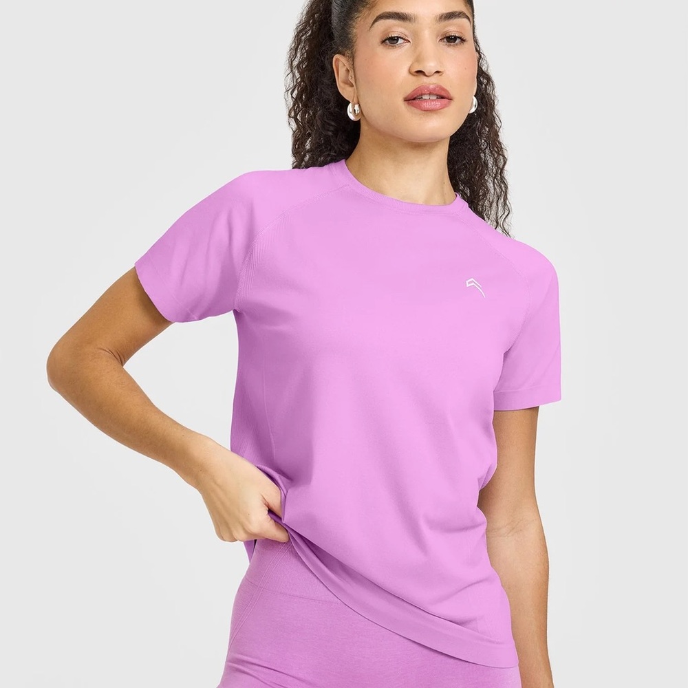 Oner Active Go To Seamless Loose Top | Orchid Purple